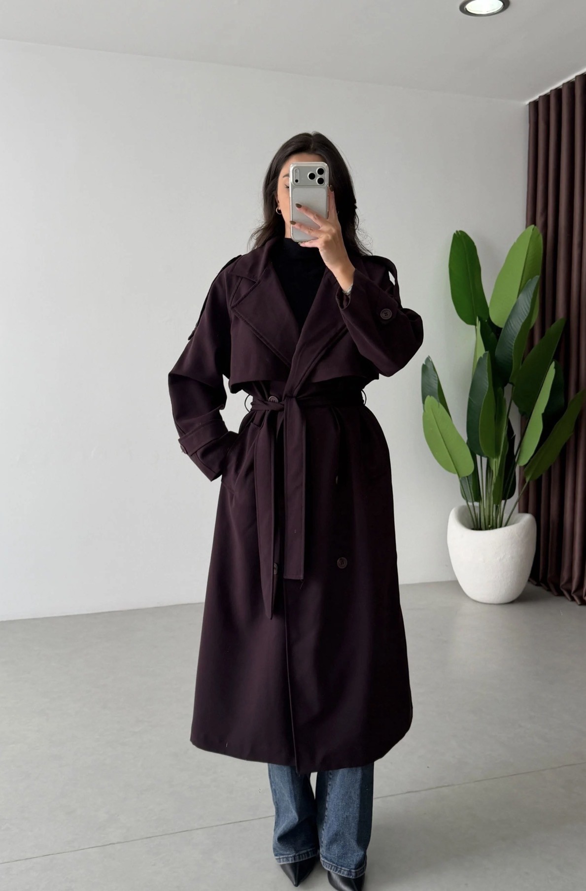 Trench coat long